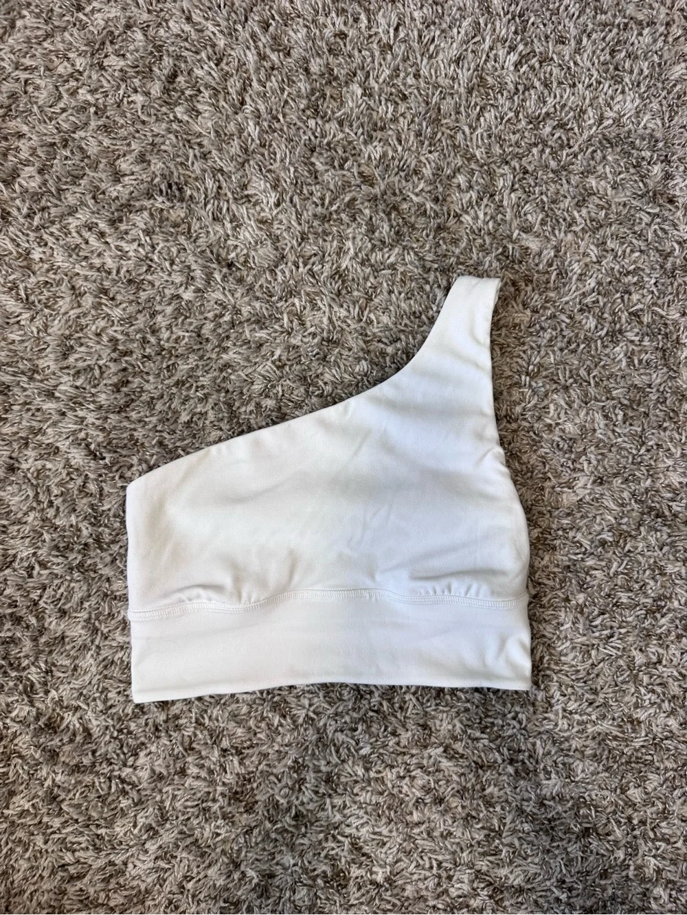 Lululemon Align Asymmetrical Bra *Light Support, A/B Cup Bone 4